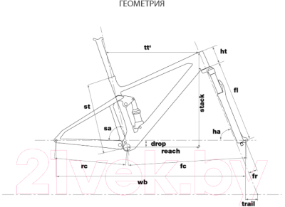 Велосипед BMC Fourstroke 01 Three Sram Eagle GX Mix 2020 / FS01THREEMIX (L, карбон/серый)