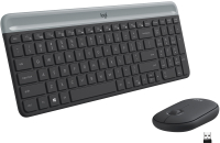 Клавиатура+мышь Logitech MK470 Slim Wireless Combo / 920-009206 - 