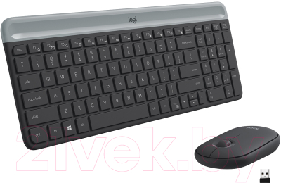 Клавиатура+мышь Logitech MK470 Slim Wireless Combo / 920-009206