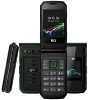 Мобильный телефон BQ Dragon BQ-2822 (черный/зеленый) - 