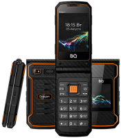 Мобильный телефон BQ Dragon BQ-2822 (черный/оранжевый) - 