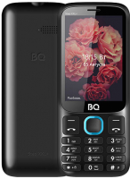 Мобильный телефон BQ Step XXL Plus BQ-3590 (черный/синий) - 