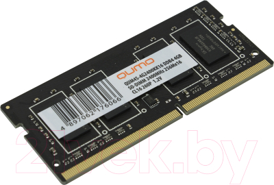 

Оперативная память DDR4 Qumo, QUM4S-4G2400KK16