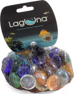 Грунт для аквариума Laguna Стеклянный Пуговки 60206 / 73904012 (300г)