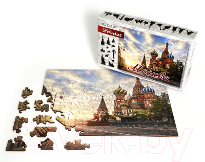 Пазл Нескучные игры Москва Citypuzzles / 8183