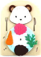 

Развивающая игра, Кто что ест. Лесные животные / 1201004