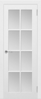 Дверь межкомнатная ЭСТЕЛЬ Порта ДО 60x200 (белая эмаль/матовое) - 