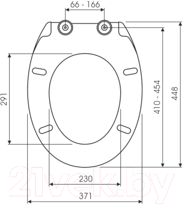 Сиденье для унитаза Slovarm 672045