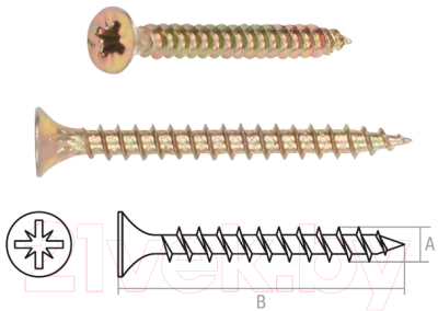 Шуруп Starfix SMV1-45425-5