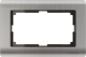 Рамка для выключателя Werkel WL02-Frame-01-DBL / a047236 (глянцевый никель) - 
