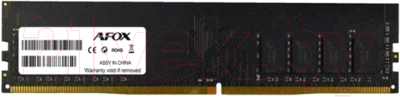 

Оперативная память DDR4 AFOX, AFLD416ES2P