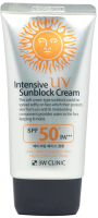 

Крем солнцезащитный 3W Clinic, Intensive UV Sun Block Cream SPF 50+ PA+++