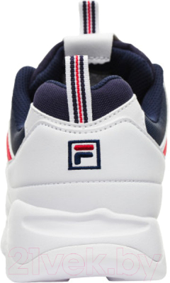 Кроссовки Fila Ray 1CM00501-125 / M005011210 (р-р 10, белый/темно-синий/красный)