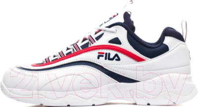 Кроссовки Fila Ray 1CM00501-125 / M005011210 (р-р 10, белый/темно-синий/красный)