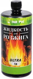 Жидкость для розжига Hot Pot Ultra/24 углеводородная / 61384 (1л)