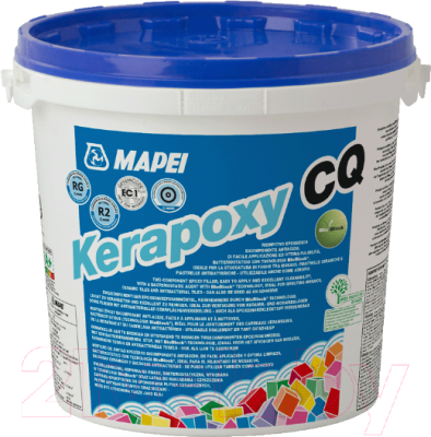 Фуга Mapei Эпоксидная Kerapoxy CQ N113 (3кг, темно-серый)