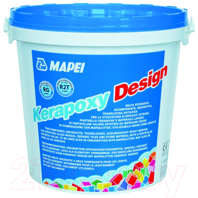 Фуга Mapei Kerapoxy Design 137 (3кг, карибский песок)