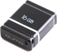 Usb flash накопитель Qumo Nano 16GB Black / QM16GUD-NANO-B - 