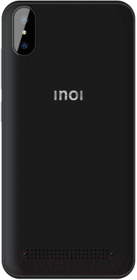 Смартфон Inoi 3 Lite с чехлом (черный)