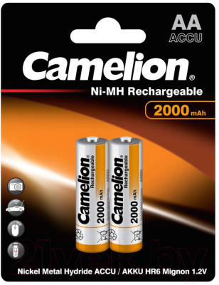 Комплект аккумуляторов Camelion NH-AA2000BP2 (2шт)