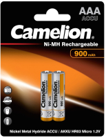 Комплект аккумуляторов Camelion NH-AAA 900BP2 (2шт) - 