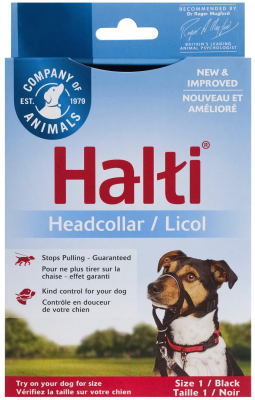 Недоуздок Halti Headcollar Size 1 / 11120В (черный)