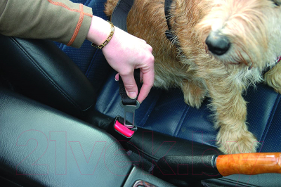 Ремень безопасности для собак Halti Clix CarSafe LC03 (L, черный)
