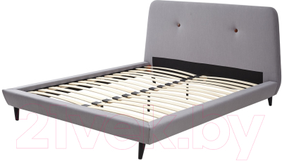 Двуспальная кровать Дамавер Sweet Tomas 160x200 / TMSGR2 (ткань Grey 2)