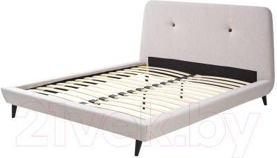 Двуспальная кровать Дамавер Sweet Tomas 160x200 / TMSST3 (ткань Stone 3)