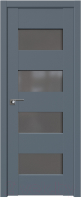 Дверь межкомнатная ProfilDoors 46U 60x200 (антрацит/стекло графит)