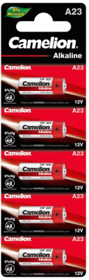 Комплект батареек Camelion A23-BP5 Mercury Free