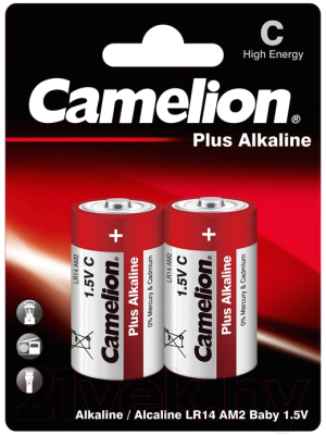 Комплект батареек Camelion LR14-BP2