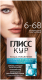 Крем-краска для волос Gliss Kur Уход и увлажнение c гиалуроновой кислотой 6-68 (шоколадный каштановый) - 