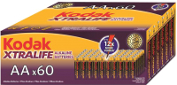 

Комплект батареек Kodak, LR6-60 (4S) Colour Box XTRALIFE (KAA-60/Б0029222)