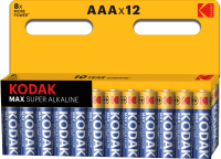Комплект батареек Kodak Max LR03 BL-12 (Б0008960) - 