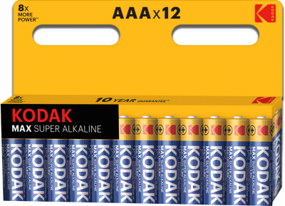 Комплект батареек Kodak Max LR03 BL-12 (Б0008960)