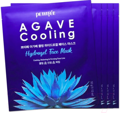 

Набор масок для лица Petitfee, Agave Cooling Hydrogel Face Mask