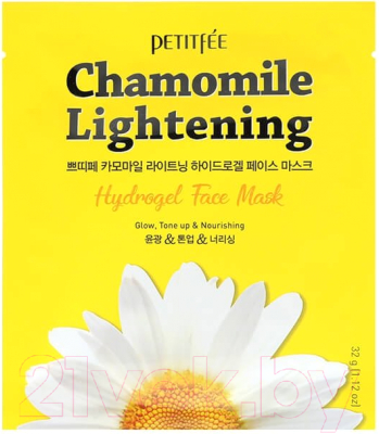 

Набор масок для лица Petitfee, Chamomile Lightening Hydrogel Face Mask