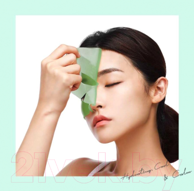 Набор масок для лица Petitfee Artichoke Soothing Hydrogel Face Mask (5шт)