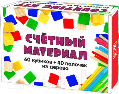 

Развивающий игровой набор Анданте, Счетный материал 100 кубиков / RDI-D013b