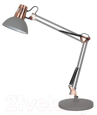 Настольная лампа Camelion KD-431A С73 / 13087 (серый/медь)