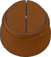 Выключатель Bylectrica Ретро А5 10-2202 (коричневый)