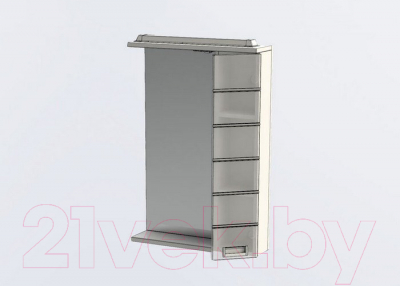 Изображение товара Шкаф с зеркалом для ванной Aquanet Доминика 60 LED / 171918