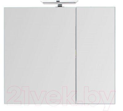 Шкаф с зеркалом для ванной Aquanet Йорк 100 / 202090
