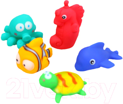 

Игра для ванной РЫЖИЙ КОТ, Морские жители / 1779369