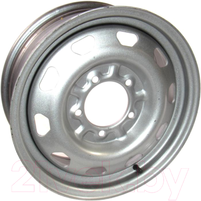 

Штампованный диск Trebl, Uaz Patriot 16x6.5" 5x139.7мм DIA 108.5мм ET 40мм Silver