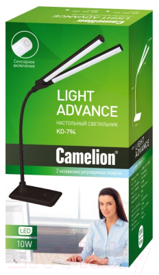 Настольная лампа Camelion KD-794 C02 / 12493 (черный)
