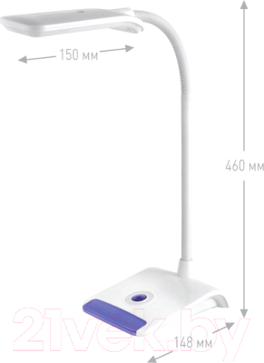 Настольная лампа Ultraflash UF-713 C39 / 13782 (фиолетовый)