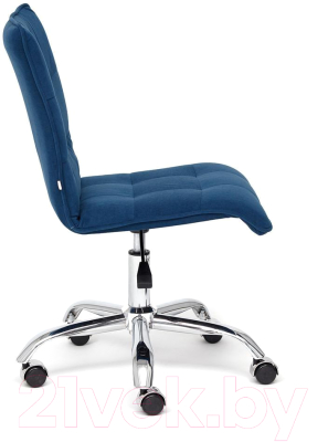 Кресло офисное Tetchair Zero флок (синий)