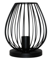 Прикроватная лампа Элетех Шалот ННБ 63-60-008 / 1005301186 (черный муар/шнур черный) - 